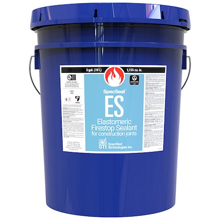 Fire Barrier Sealant, 5 gal., Blue MPN:ES105