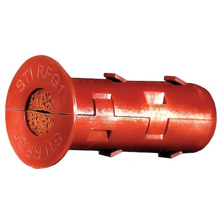 Firestop Grommet, Red, Round, PK10 MPN:RFG1