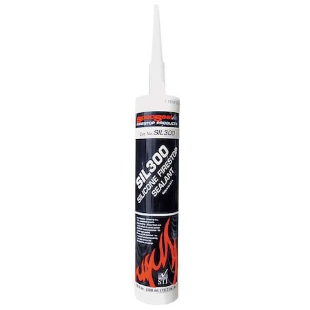 Fire Barrier Sealant, 10.1 oz., Limestone MPN:SIL300