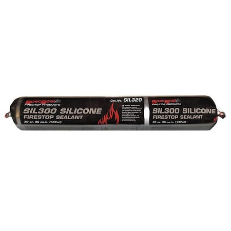 Fire Barrier Sealant, 20 oz., Limestone MPN:SIL320