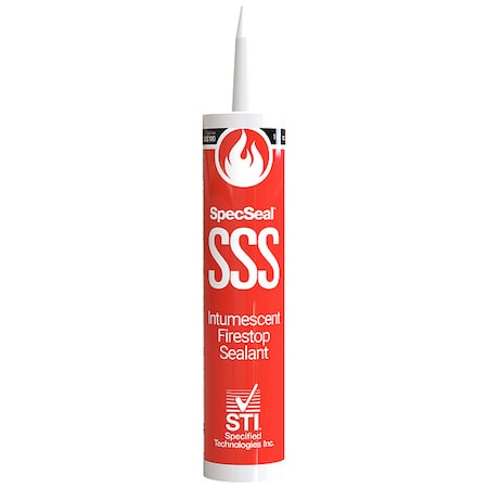 Fire Barrier Sealant, 10.1 oz., Red MPN:SSS100