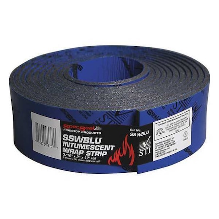 2X3/16X12 Fire Barrier Sswblu Wrap Strip MPN:SSWBLU