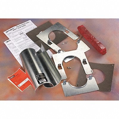 Split Sleeve Kit 12 In.L 1 In.D Steel MPN:FSR100