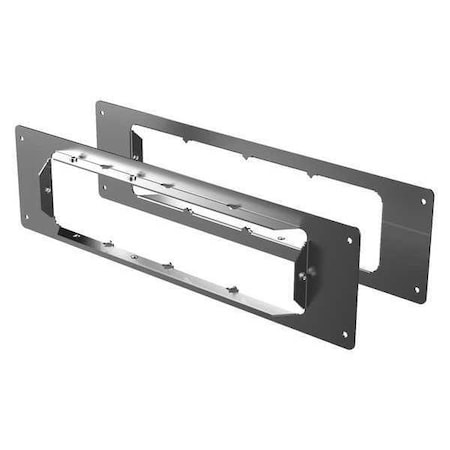 One Pair Four Gang Mounting Plates MPN:EZP433W