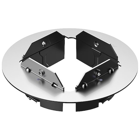 Ezpath Series 33 - Single Kick In Plate, Steel, Galvanized Finish, Silver MPN:EZP133K