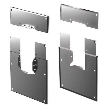 Ezpath Series 33 - Retro Fit Plate, Steel, Galvanized Finish, Silver MPN:EZP133R