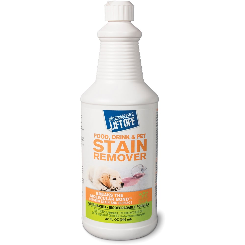 M tsenb ckers Lift Off Food/Drink/Pet Stain Remover 32 fl oz (1 quart)Bottle 6 / Carton White MPN:40503CT