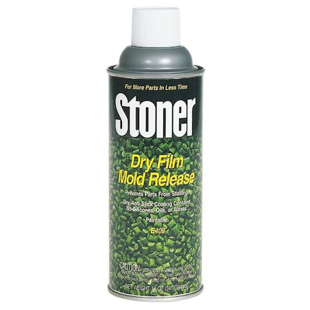 Dry Film Mold Release, 12 oz, Aerosol MPN:E408