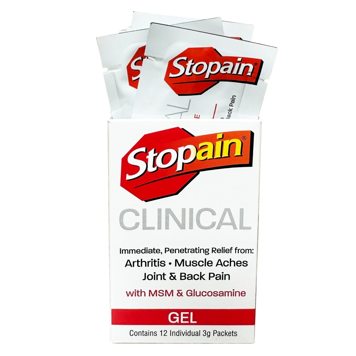 Example of GoVets Stopain brand