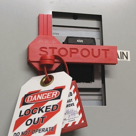 Circuit Breaker Lockout, Flip-Lever Switches, Large Handle Circuit Breakers, 277/480/600V AC MPN:KDD280