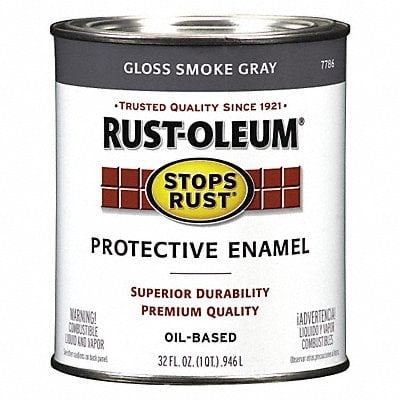 Rust Brushedpaint Gloss Smoke Gray MPN:7786502
