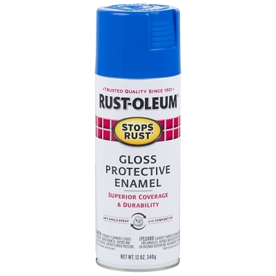 Stops Rust Spray Gloss Sail Blue 12 OZ. MPN:7724830