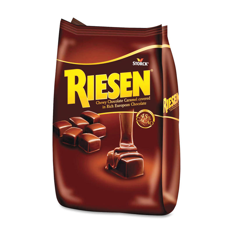 Riesen Chocolate Caramel Candies, 30oz Bag MPN:398052