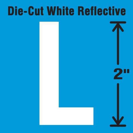 LetterLabel, Vinyl, 2inH, 1-1/4inW, PK5 MPN:DWR-2-L-5