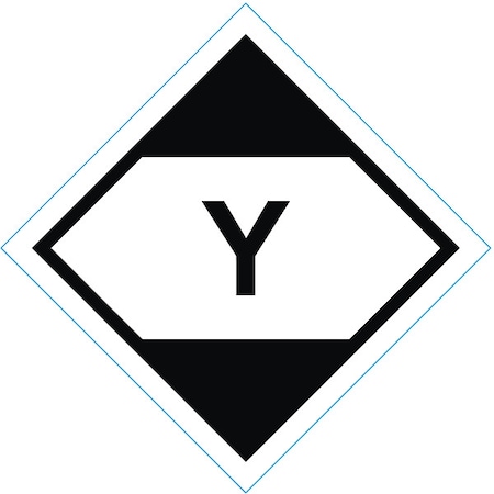 DOTHandlingLabel, White;Black, Paper, PK500 MPN:HMSL-250Y-P500