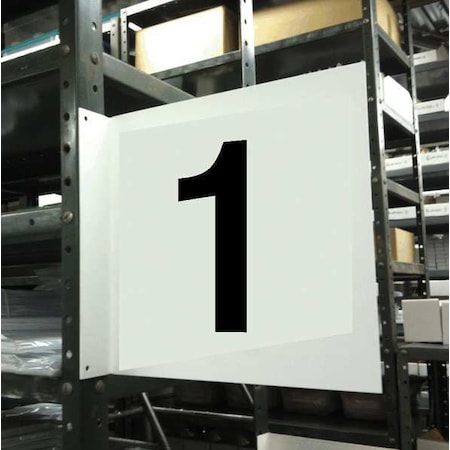 Projecting Aisle Sign, Legend 1, HPS-2W1412-1 MPN:HPS-2W1412-1