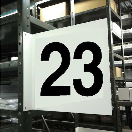 Projecting Aisle Sign, Legend 23, HPS-2W1412-23 MPN:HPS-2W1412-23