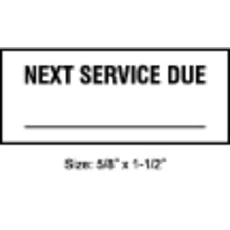 Inspection Label, ENG, Maintenance, PK350, TC-10703 MPN:TC-10703