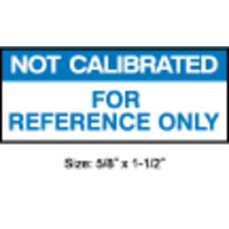 Calibration Label, ENG, Blue/White, PK350 MPN:TC-90002