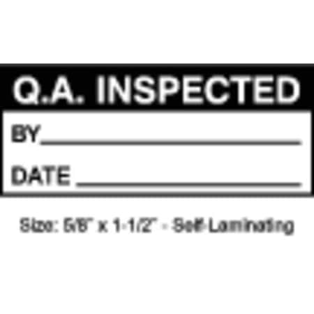 Inspection Label, English, Quality, PK350, TCSL2-10734 MPN:TCSL2-10734