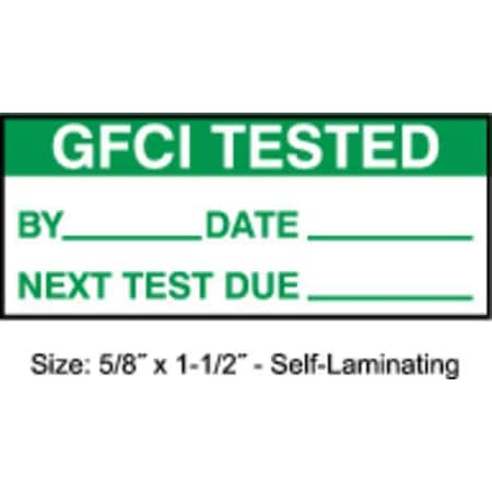 Inspection Label, ENG, Maintenance, PK350, TCSL2-10904 MPN:TCSL2-10904