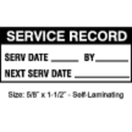 Inspection Label, ENG, Maintenance, PK350, TCSL2-20901 MPN:TCSL2-20901