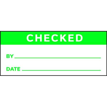 Inspection Label, English, Quality, PK350, TCSL2-21008 MPN:TCSL2-21008
