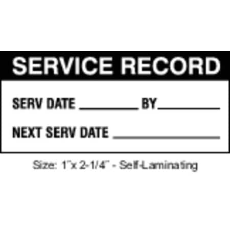 Inspection Label, ENG, Maintenance, PK225, TCSL3-20901 MPN:TCSL3-20901
