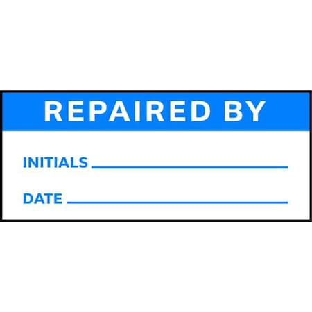 Inspection Label, ENG, Maintenance, PK225, TCSL3-21013 MPN:TCSL3-21013