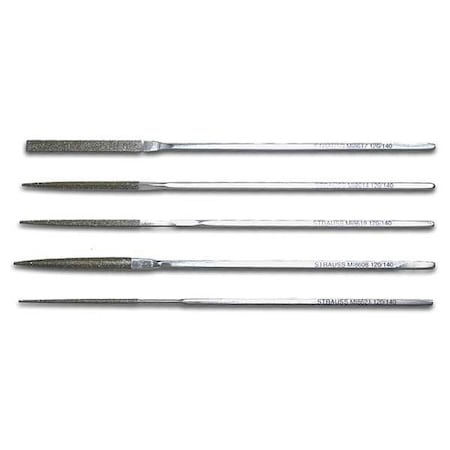 Escapement File Set, Swiss, 5 Pieces MPN:MI8632D126