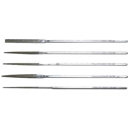 Escapement File Set, Swiss, 5 Pieces MPN:MI8632D91