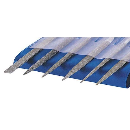 Needle File Set, Swiss, 6 Pieces MPN:NF4206D91