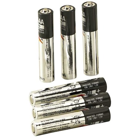 Aaaa Batteries 6 Ea/Pk MPN:65030