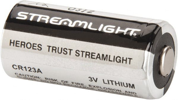 Standard Battery: Size CR123A, Lithium-ion MPN:85179 - Pkg Qty 400