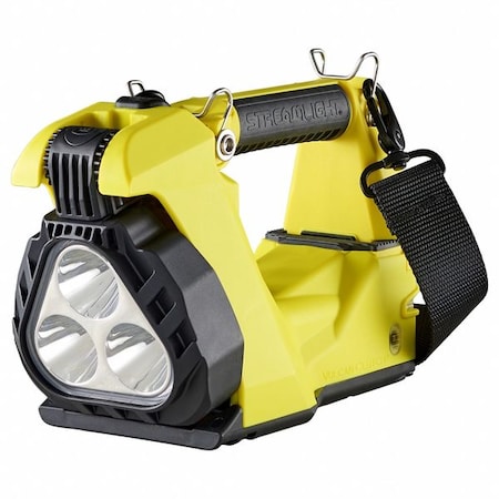 Industrial Spotlight, 7.4V, Yellow, Nylon MPN:44371
