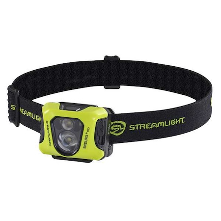USB Rechargable Headlight, PolyCarbonate, Yellow, 200lm MPN:61436
