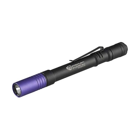 Handheld UV Flashlight, Alum, Black, 400lm MPN:66149
