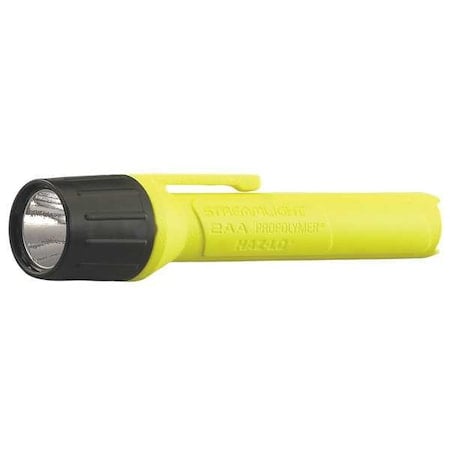 2AA ProPolymer HAZ-LO Flashlight, Led Yellow Industrial Handheld Flashlight, 65 lm MPN:67101