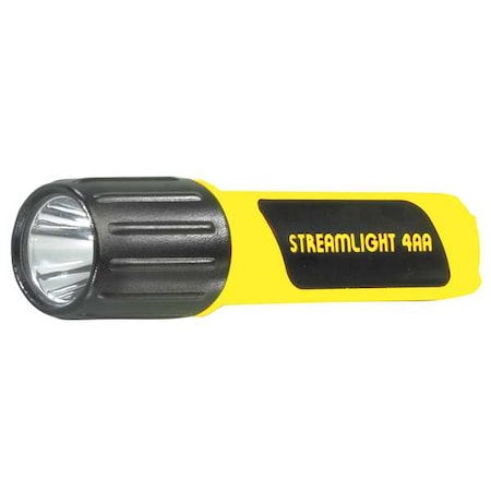 4AA ProPolymer Lux Flashlight, Yellow Industrial Handheld Flashlight, 100 lm MPN:68602