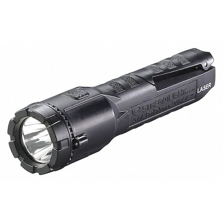 Dualie 3AA Laser Flashlight, Led Black Industrial Handheld Flashlight, 150 lm MPN:68762