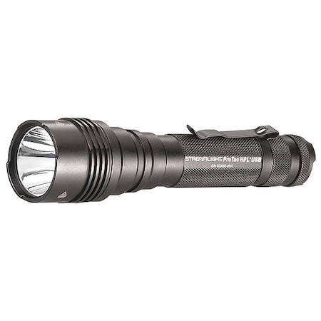 ProTac HPL USB Flashlight, Black 1, 000 lm MPN:88077