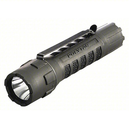 PolyTac Flashlight, LED Black 600 lm MPN:88850