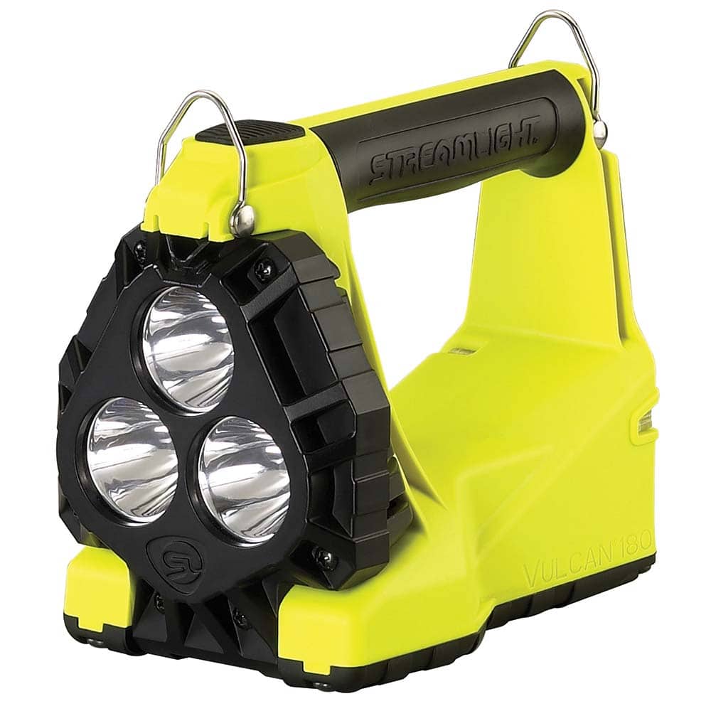 Emergency Handheld Flashlight: LED, 400 Lumens, 24 hr Max Run Time, Rechargeable Lithium-ion Battery (Included) MPN:44321