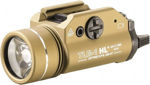 Handheld Flashlight: LED, 1.25 hr Max Run Time, CR123A battery MPN:69266