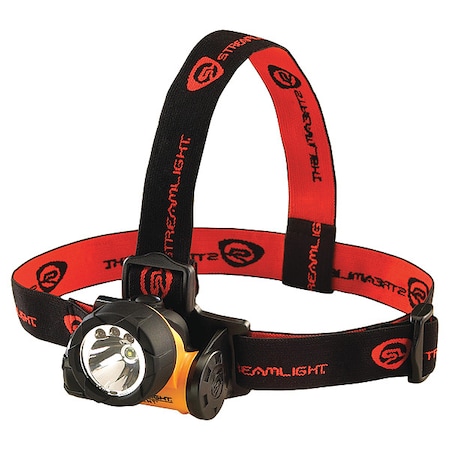 Trident Headlamp Yellowwith Rubber Strap MPN:61050