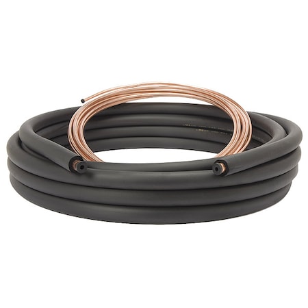 Refrigerant Line Set, Copper Roll, L 50 Ft MPN:61220500