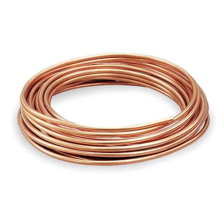 Coil Tubing, 3/8 in Outside Dia, 60 ft Length, L MPN:616F