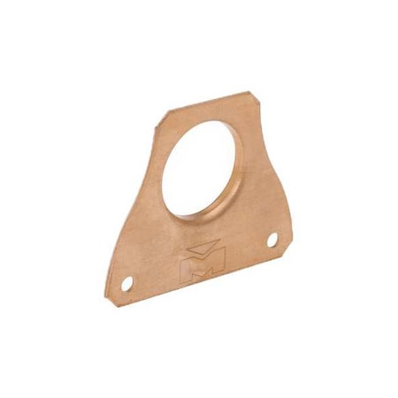 Pipe Hanger, High Ear, 1/2 In, Cast Brass MPN:A 03167