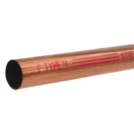 Straight Tubing, 1 1/8 in Outside Dia, 2 ft Length, M MPN:MH10002