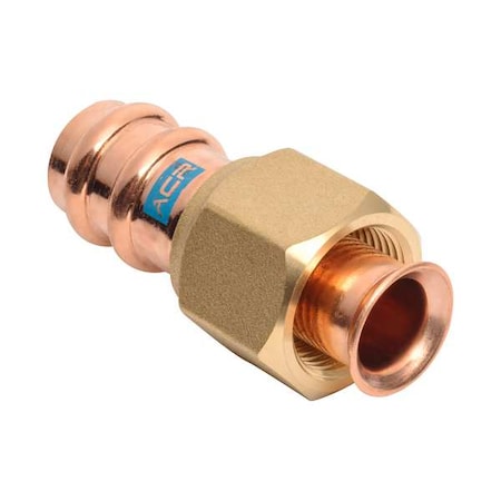Fitting, Straight, Copper, Press-Fit 3/8 in, Flared 3/8 in MPN:RP15726